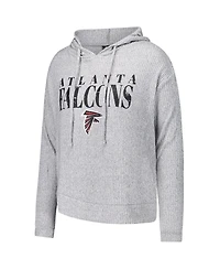 Concepts Sport Women's 2-Piece Gray Atlanta Falcons Juniper Long Sleeve Hoodie Top and Shorts Sleep Set
