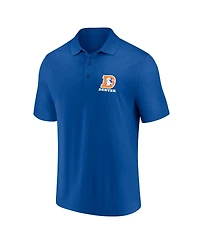 Fanatics Men's Royal Denver Broncos Polo Shirt