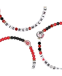 Foco Cincinnati Reds 3-Pack Friendship Bracelet Set