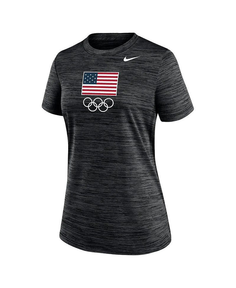 Nike Women's Black Velocity Performance T-Shirt