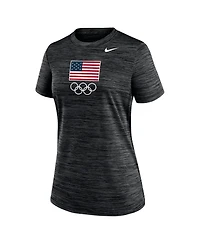 Nike Women's Black Velocity Performance T-Shirt