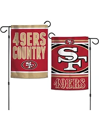 Wincraft San Francisco 49ers Double-Sided 12'' x 18'' Team Slogan Garden Flag