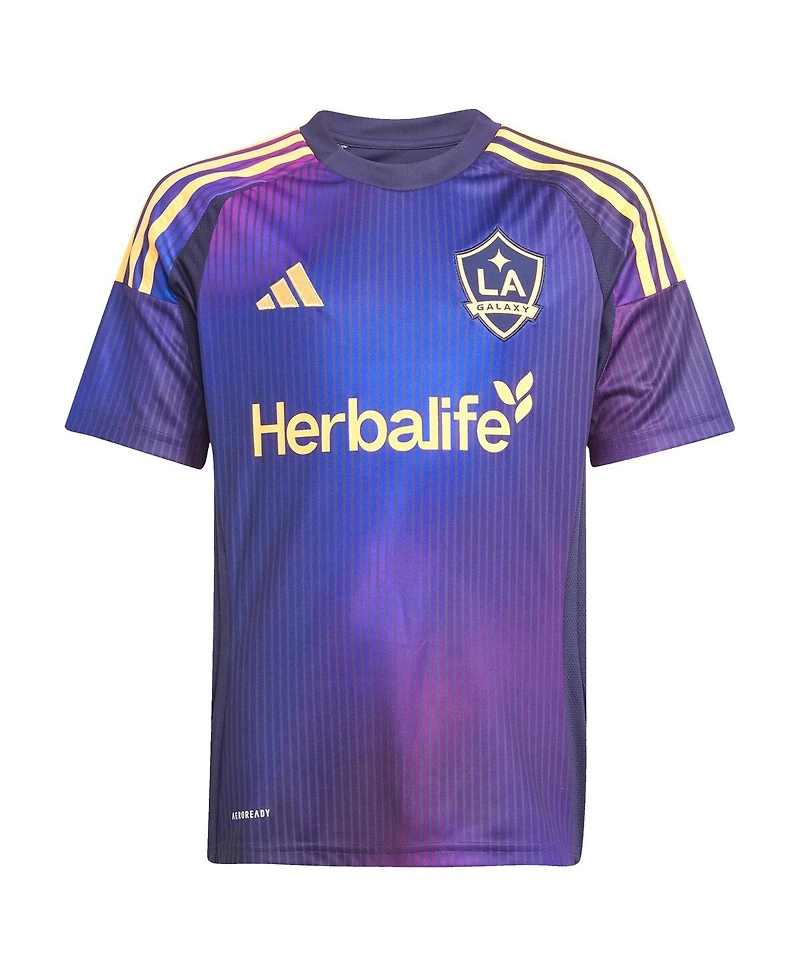 Adidas Big Boys and Girls Riqui Puig Navy La Galaxy 2025 Rizon Replica Player Jersey
