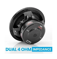 6.5'' 600 Watt Dual Voice Coil Subwoofer, 4 Ohm