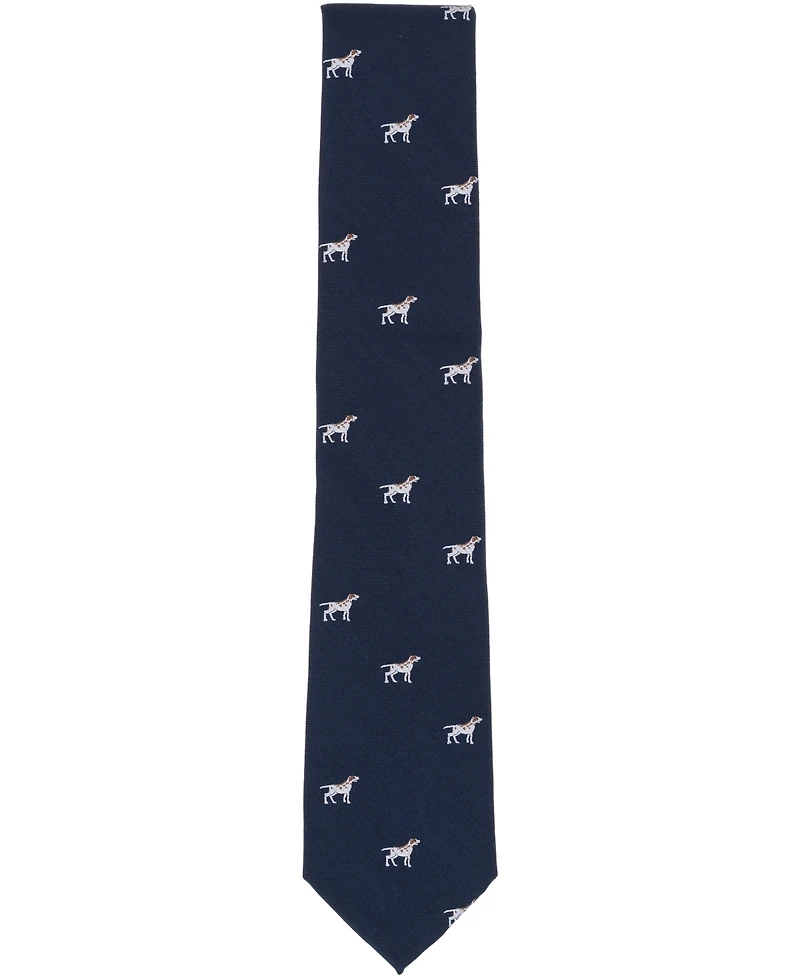 Club Room Men's Montery Dog Pattern Tie, Macy's Exclusive