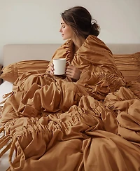 510 Design Mia Ruched 3-Pc. Comforter Set, King
