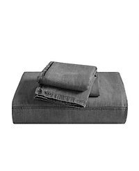 Woolrich Mckenzie Twill Washed 3-Pc. Duvet Cover Set, Full/Queen