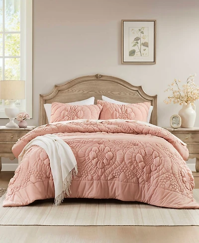 Madison Park Elise Floral -Pc. Comforter Set