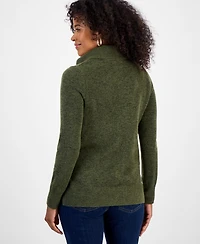 Style & Co Women's Luxsoft Johnny-Collar Sweater, Macy's Exclusive