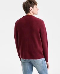 Sun + Stone Men's Long-Sleeve Brushed Solid Cardigan, Macy's Exclusive