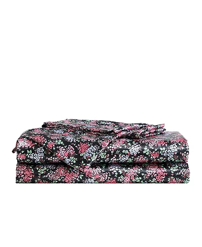 Closeout! Betsey Johnson Satin 3-Pc. Sheet Set, Twin