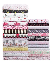 Betsey Johnson Silky Microfiber Printed -Pc. Sheet Set