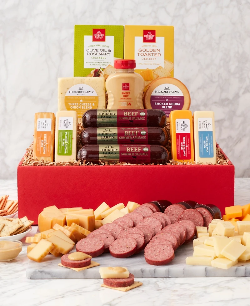 Hickory Farms Party Favorites Gift Box, 12 Piece
