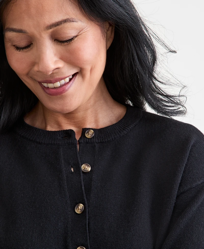 Style & Co Women's Henley Sweater, Macy's Exclusive