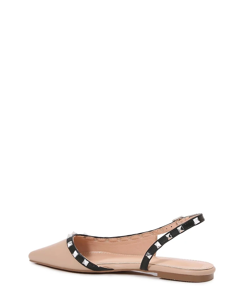 Berness OdinaPyramid Stud Flats