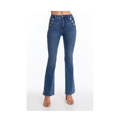 The Noli Shop Women's Allegra Bootcut Jean
