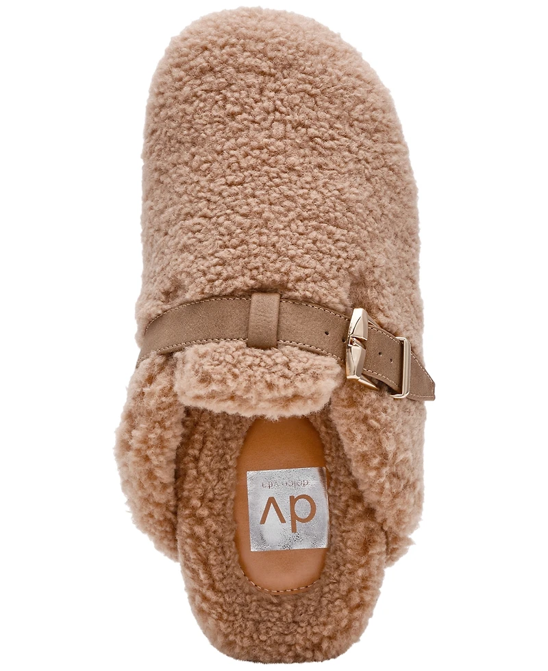 Dv Dolce Vita Women's Anina Cozy Buckle Slide Clogs