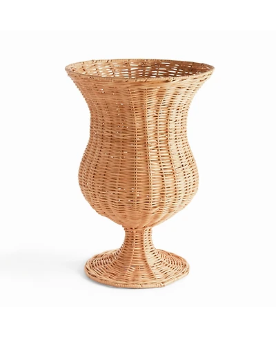 Napa Home & Garden Chesapeake Rattan Footed Urn Tall