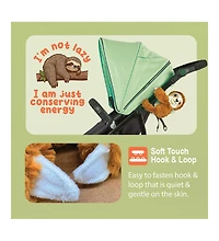 BabyShusher Shusher Sloth by Baby Shusher & 6-Pack Shushies Bundle