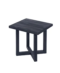 Streamdale Furniture Acacia Wood Outdoor Side Table with Slat Top