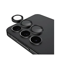 Case-Mate Aluminum Ring Camera Lens Glass Protector for Samsung Galaxy S 2025 Small-Black