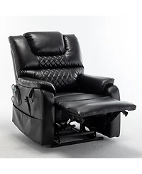 Flynama Lounge chair lift chair relax sofa chair sitting room furniture sitting room power supply elderly electric lounge chair (180 degree lying flat