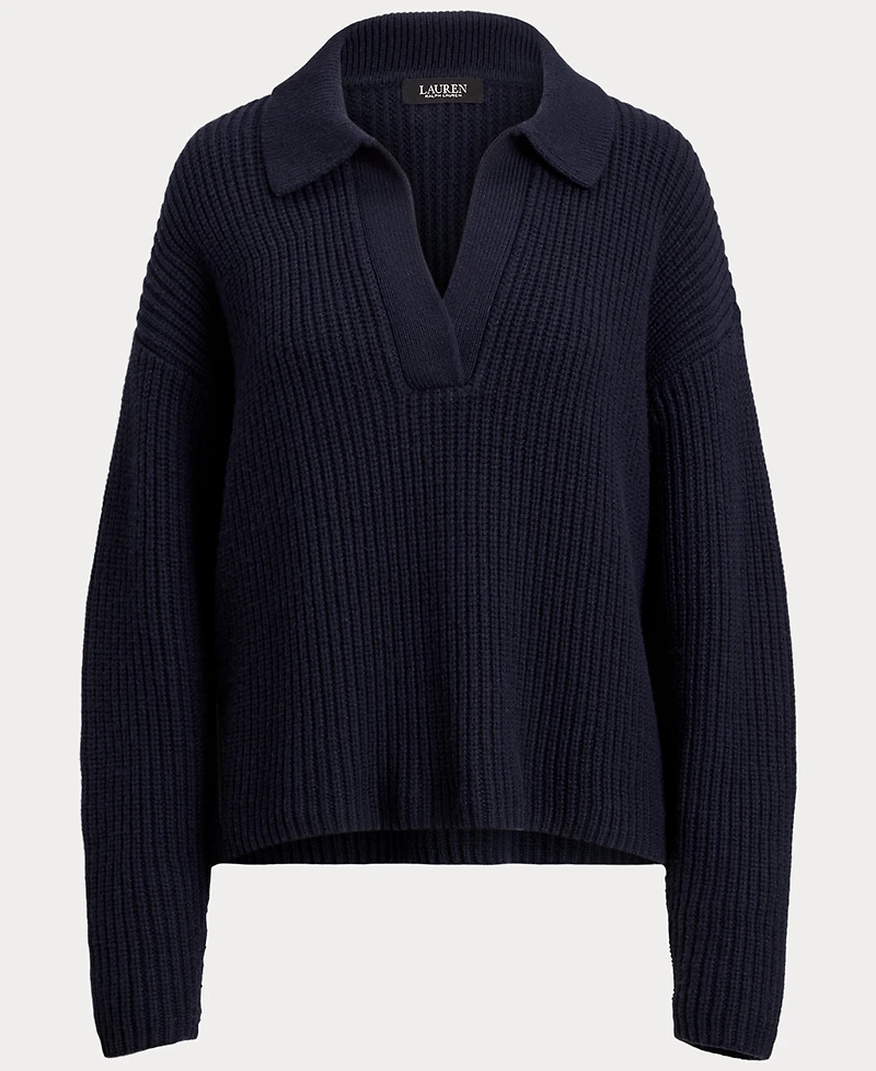 Lauren Ralph Women's Superb Plus-Cerray Long Sleeve Sweater