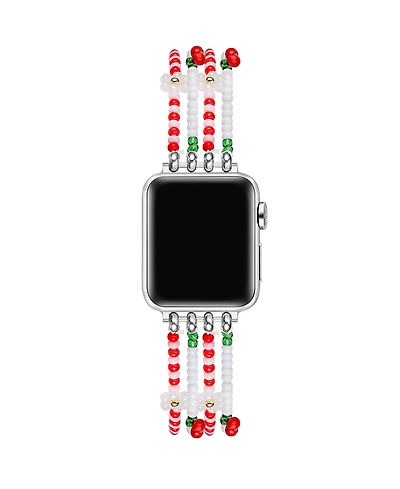 Posh Tech Cherry Beaded Band for Apple Watch