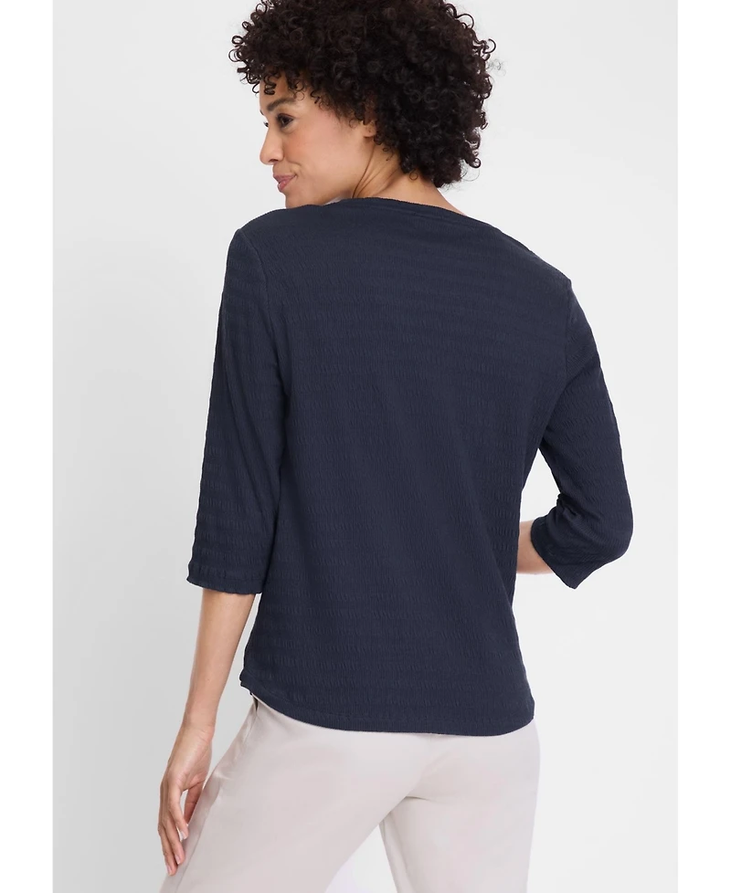 Olsen Textured T-Shirt