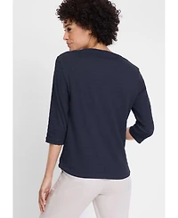 Olsen Textured T-Shirt