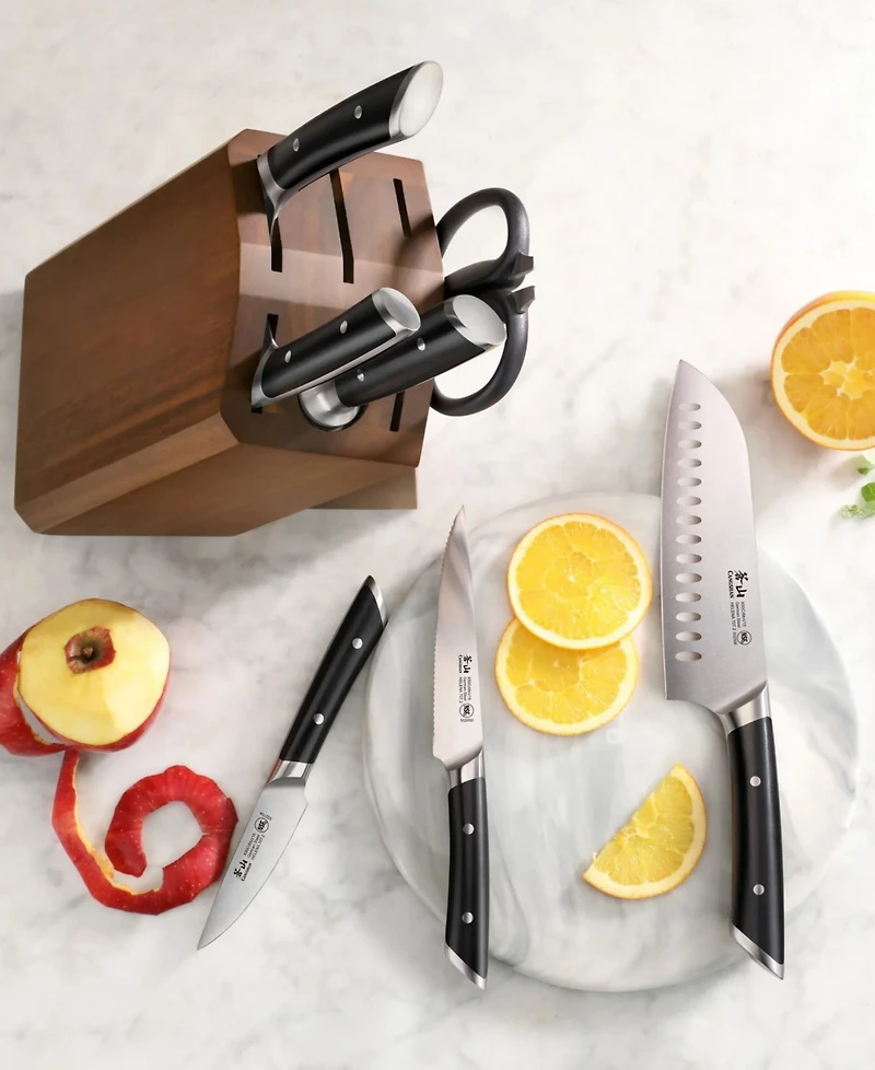 Cangshan Helena Series 8-Pc. Knife Block Set