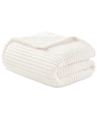 Arch Studio Ribbed Plush Blanket, King, Macy's Exclusive