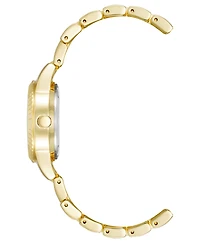 Anne Klein Women's Quartz Gold-Tone Alloy Bracelet Watch, 30mm