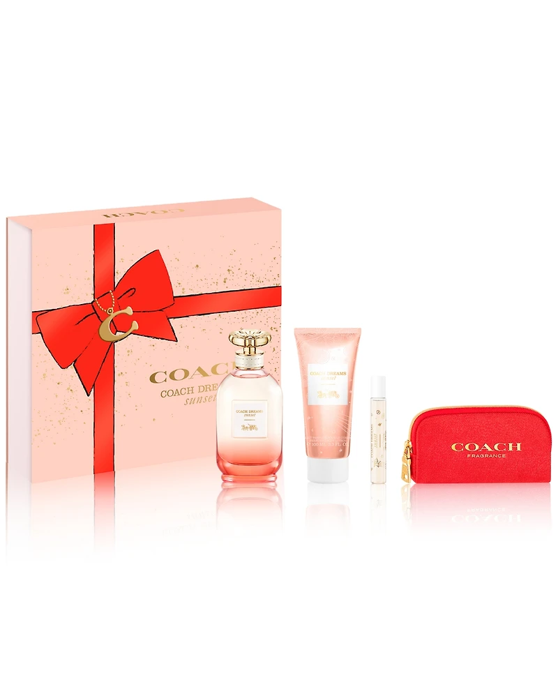 Coach 4-Pc. Coach Dreams Sunset Eau de Parfum Gift Set