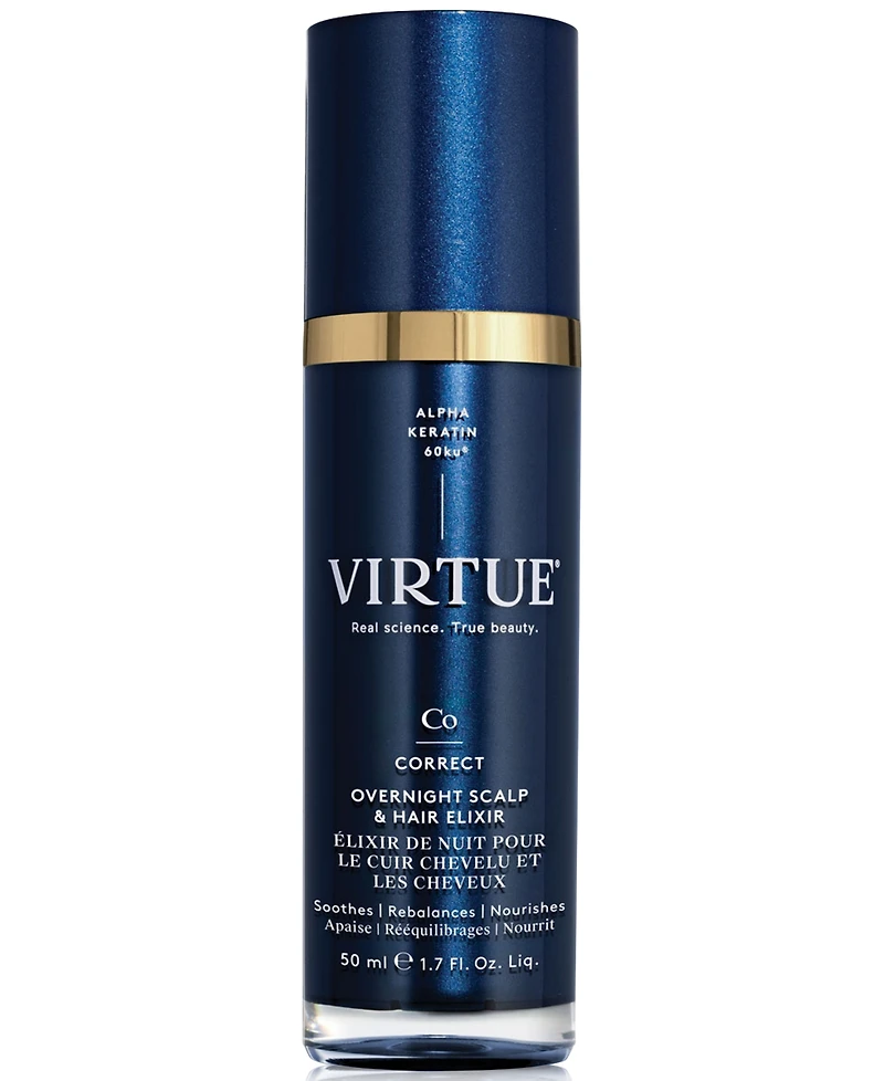 Virtue Overnight Scalp & Hair Elixir