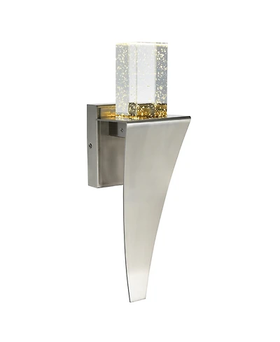 Cwi Lighting 16" Metal Catania Led Integrated Wall Light