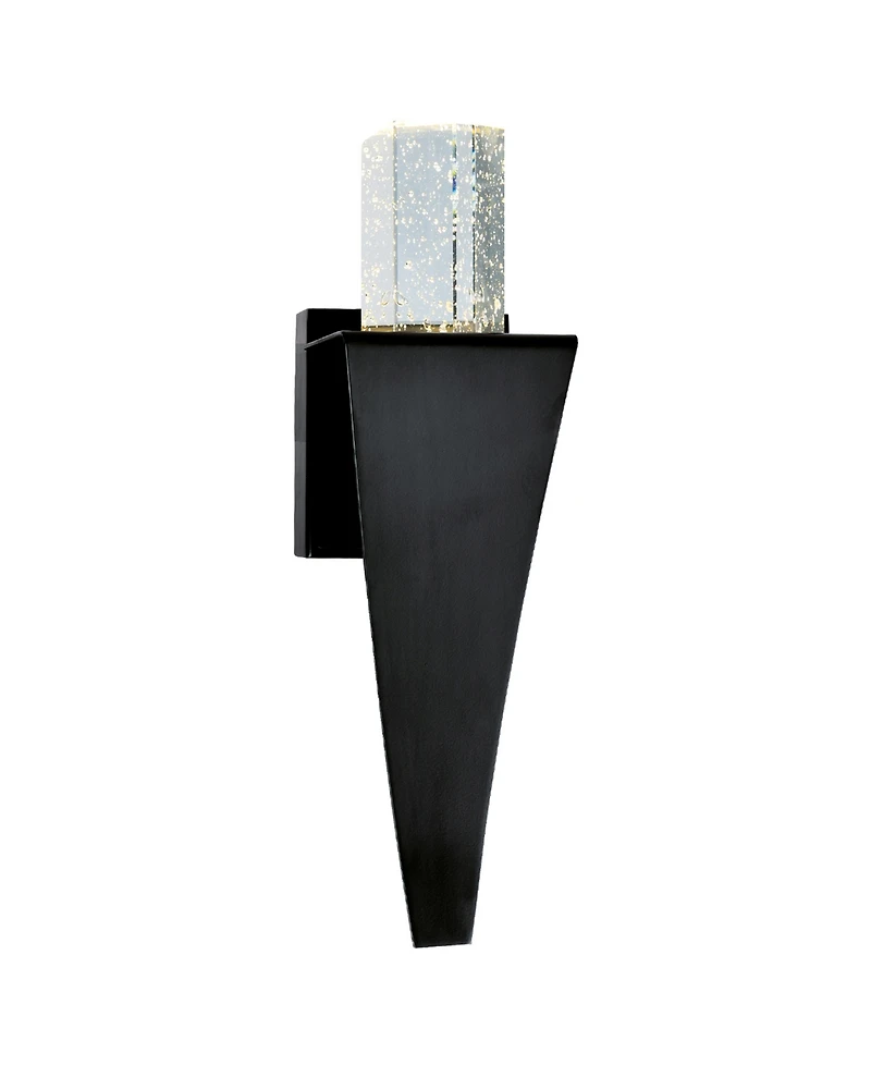 Cwi Lighting 16" Metal Catania Led Integrated Wall Light