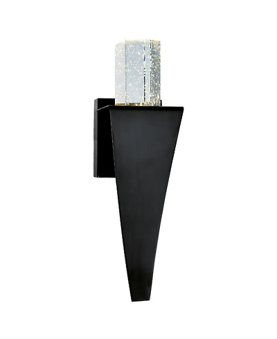 Cwi Lighting 16" Metal Catania Led Integrated Wall Light