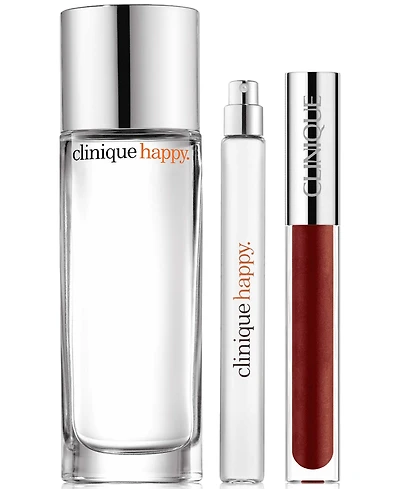 Clinique Perfectly Happy Perfume & Lip Gloss Gift Set