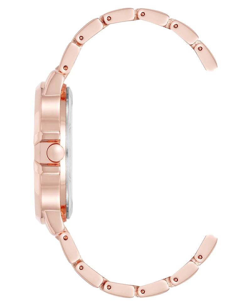 Anne Klein Women's Quartz Classic Rose Gold-Tone Metal Alloy Watch, 35mm