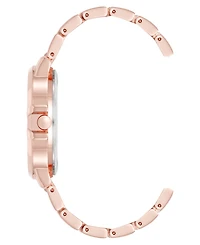 Anne Klein Women's Quartz Classic Rose Gold-Tone Metal Alloy Watch, 35mm