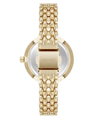 Anne Klein Women's Quartz Contemporary Gold-Tone Metal Alloy Watch, 35mm