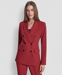 Dkny Women's Double-Breasted Six-Button Blazer