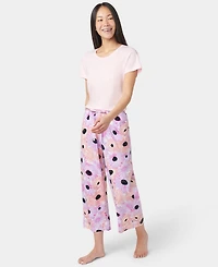 Hue Women's Daisy Delight Printed Capri Pajama Pants