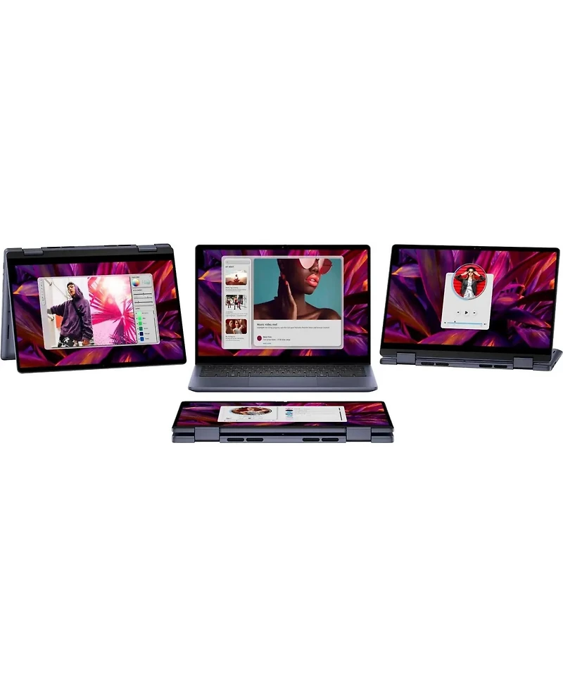 Dell Inspiron 14 Business 2-in-1 Laptop 14.0" Ips Wuxga Display (Amd Ryzen 5 8640HS, 32GB DDR5, 1TB PCIe Ssd,Fp, Bt 5.3, Win 11 Pro)