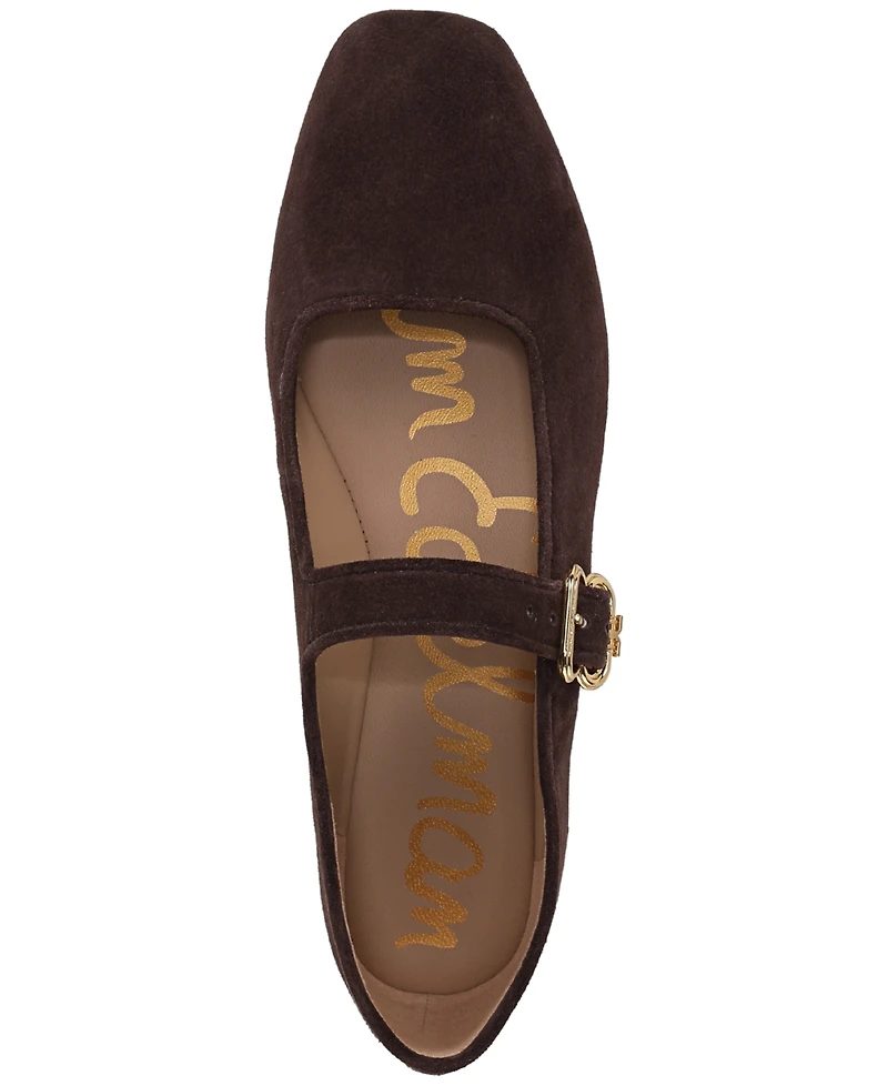 Sam Edelman Women's Michaela Buckled Mary Jane Flats