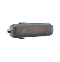 Ventev 18W Ultrafast Usb C Universal Car Charger-Gray
