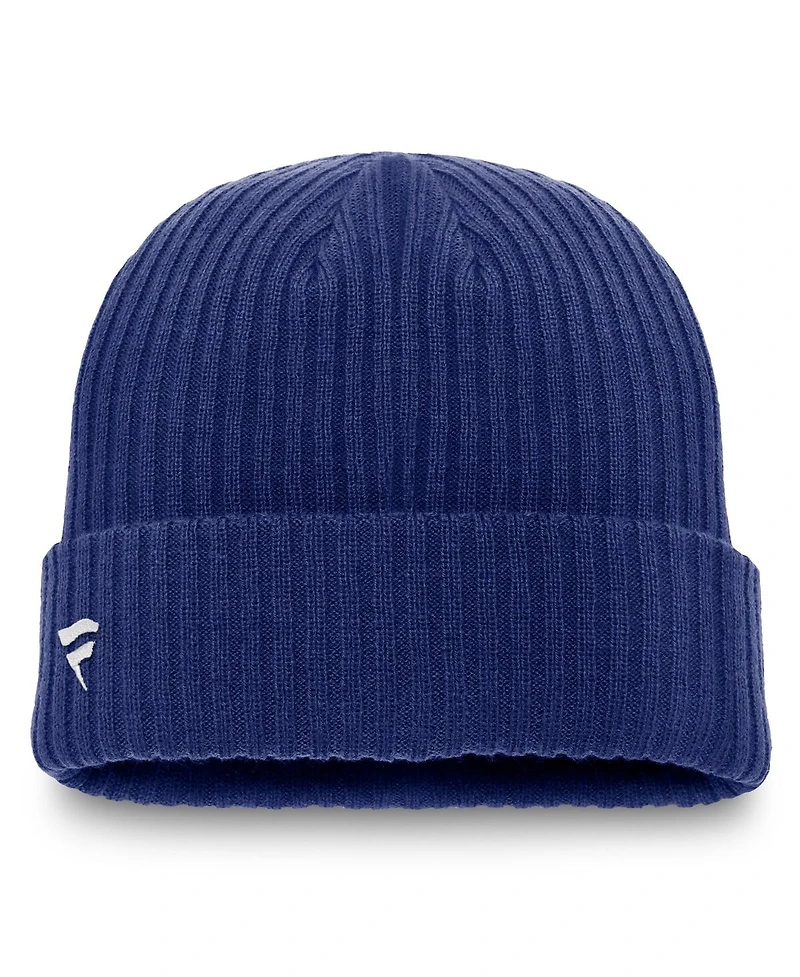 Fanatics Men's Blue Tampa Bay Lightning Component Cuffed Knit Hat