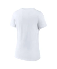 Fanatics Women's White New Jersey Devils Special Edition V-Neck T-Shirt
