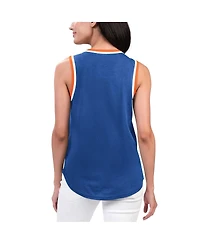G-iii 4Her by Carl Banks Women's Royal New York Islanders Strategy Tank Top